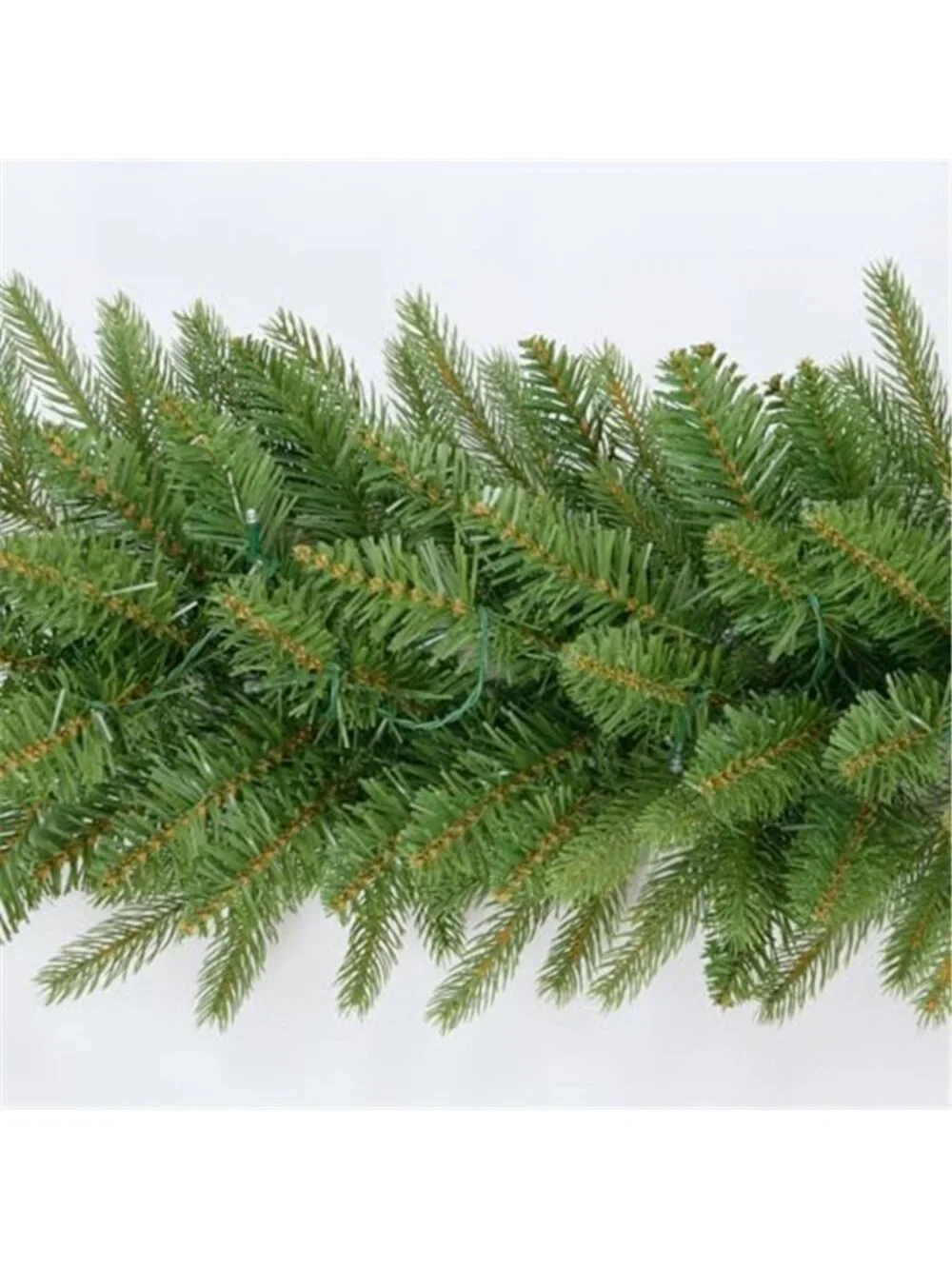 Lighted Christmas Garland 9FT Prelit Holiday Mantel Stair Decor LED